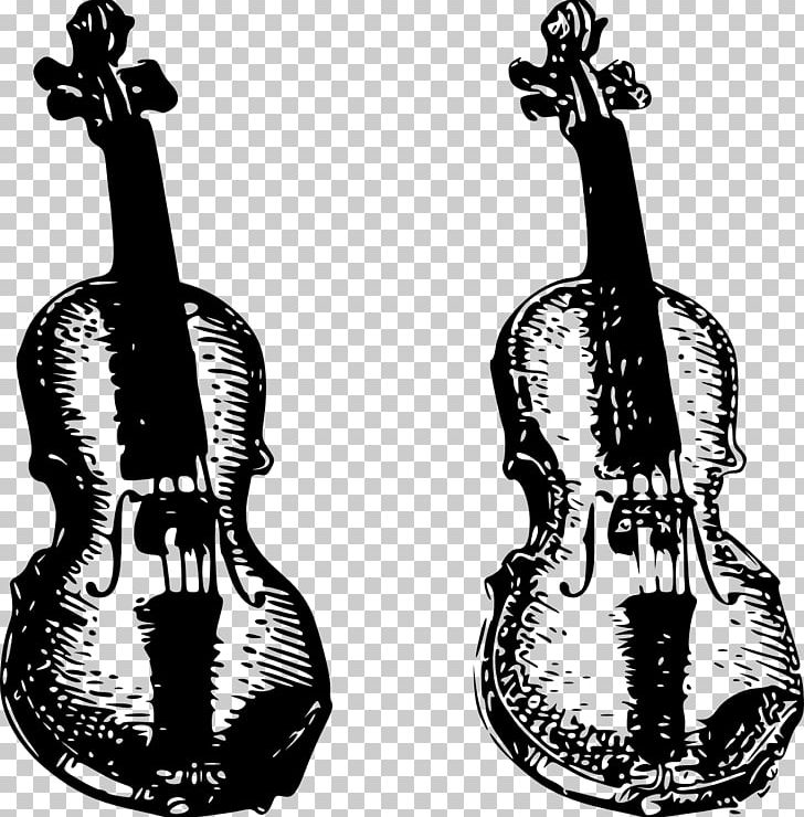 Violin Fiddle PNG, Clipart, Bass Guitar, Bass Violin, Black And White, Bow, Bowed String Instrument Free PNG Download