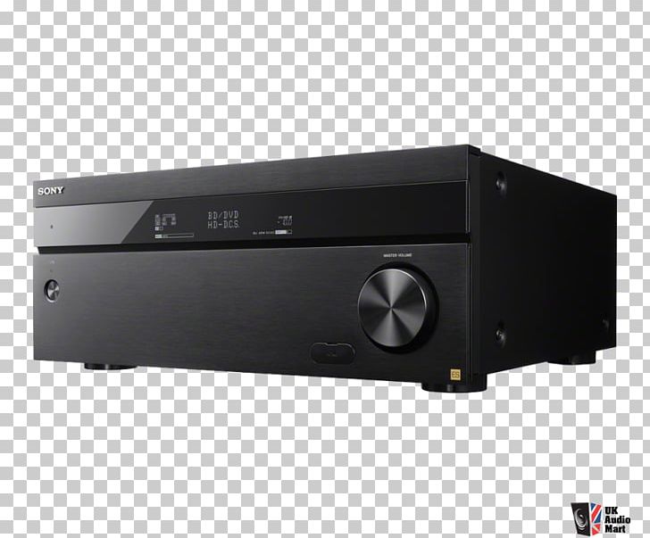 AV Receiver Sony STR-ZA1100ES Sony STR-ZA1000ES Sony STR-ZA3000ES Sony Corporation PNG, Clipart, 4k Resolution, Audio Equipment, Dolby Atmos, Dts, Electronic Device Free PNG Download