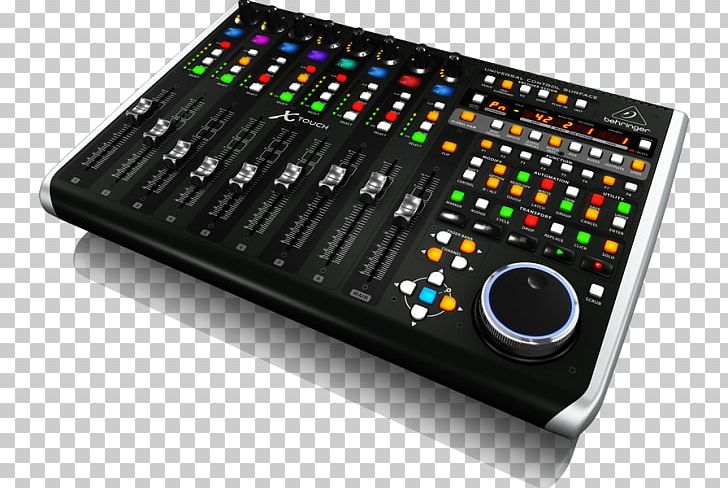 Behringer X-Touch Audio Control Surface MIDI Controllers Digital Audio Workstation Audio Mixers PNG, Clipart, Audio, Audio Equipment, Controller, Digital Audio Workstation, Digital Mixing Console Free PNG Download