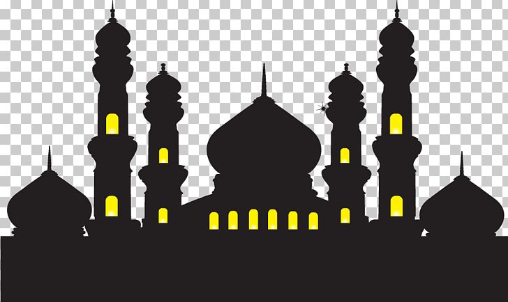 Mosque Ramadan Islam Illustration PNG, Clipart, Art, Black, Brand, Build, Building Free PNG Download