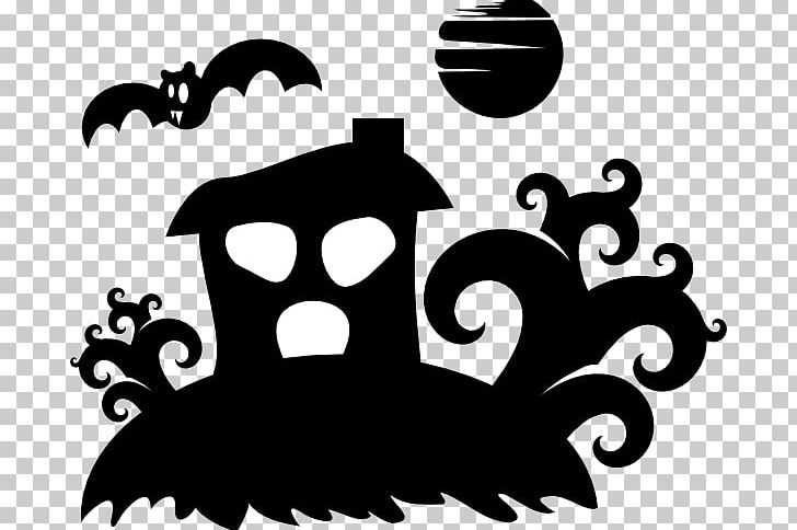 The Halloween Tree Silhouette PNG, Clipart, Black, Black And White, Fictional Character, Ghost, Graphic Design Free PNG Download