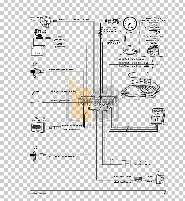 Wiring Diagram Car Alarm Schematic PNG, Clipart, Angle, Area, Artwork, Auto Part, Black And White Free PNG Download