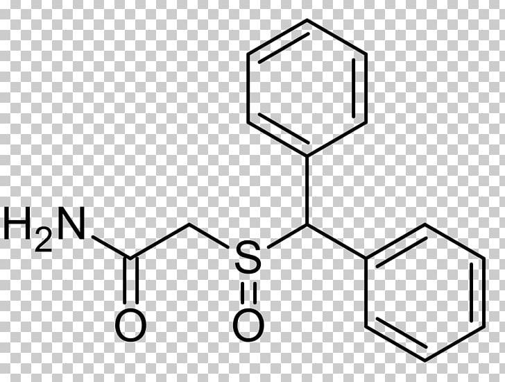 Modafinil Nootropic Chemical Compound Pharmaceutical Drug Flavanone PNG, Clipart, Angle, Area, Biological Activity, Black, Black And White Free PNG Download