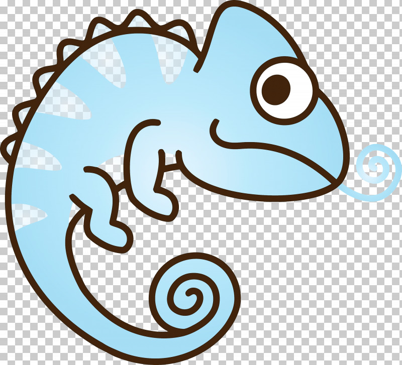 Aqua Line Sticker Line Art Coloring Book PNG, Clipart, Aqua, Cartoon Chameleon, Chameleon, Coloring Book, Cute Chameleon Free PNG Download