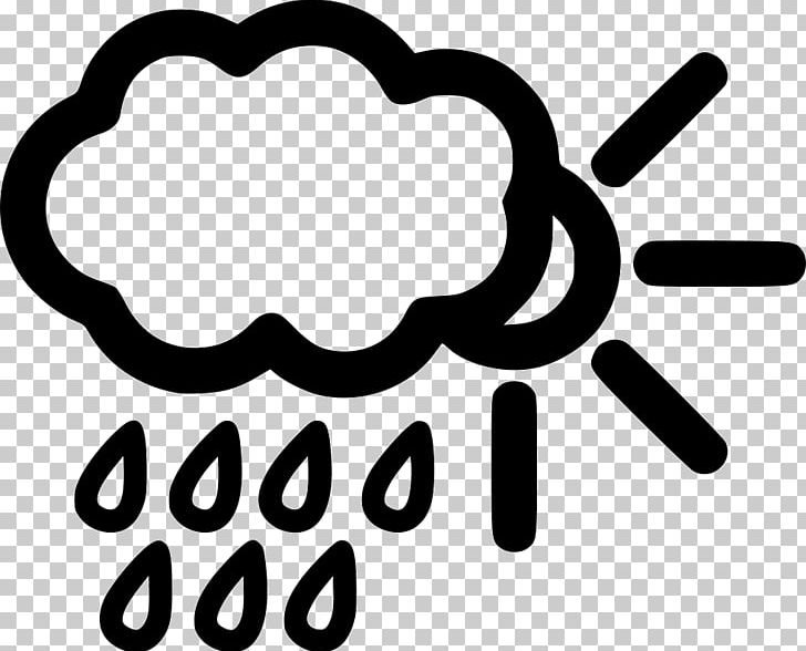 Cloud Rain Meteorology Weather Computer Icons PNG, Clipart, Area, Black, Black And White, Brand, Cloud Free PNG Download