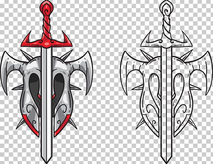 Sword Symmetry PNG, Clipart, Arms, Chef Hat, Christmas Hat, Clothing, Cold Weapon Free PNG Download