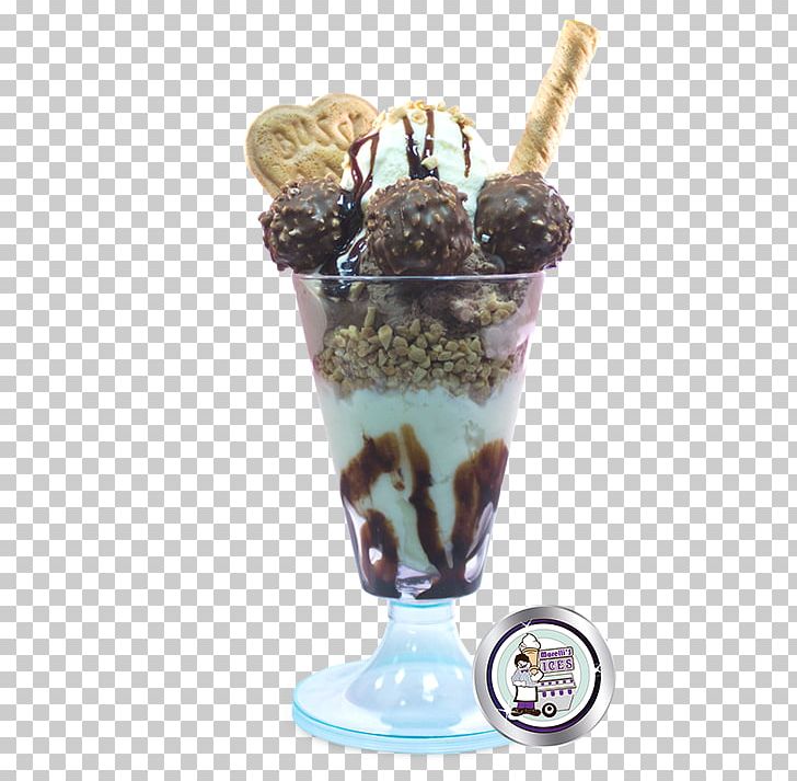Sundae Chocolate Ice Cream Milkshake Ferrero Rocher PNG, Clipart, Chocolate, Chocolate Ice Cream, Cream, Dairy Product, Dame Blanche Free PNG Download