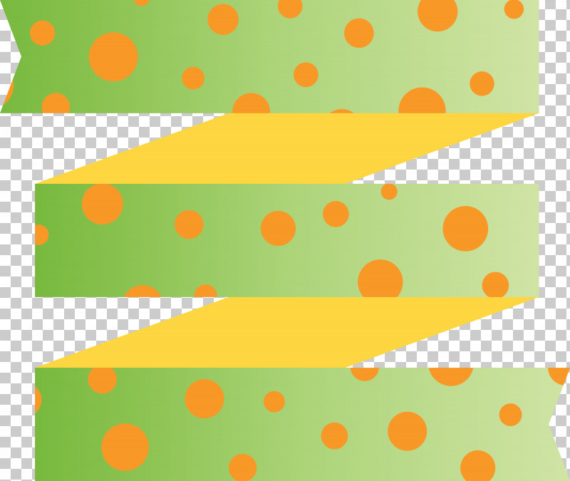 Ribbon Multiple Ribbon PNG, Clipart, Green, Line, Multiple Ribbon, Orange, Polka Dot Free PNG Download