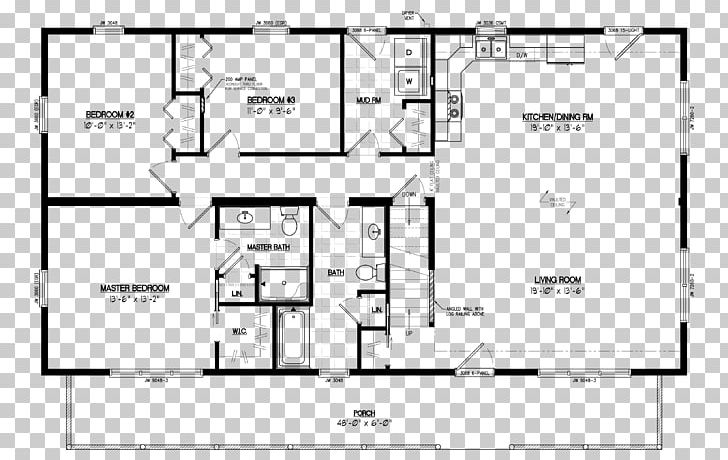 Log Cabin House Plan Cottage Floor Plan PNG, Clipart, Angle, Architecture, Area, Bedroom, Black And White Free PNG Download