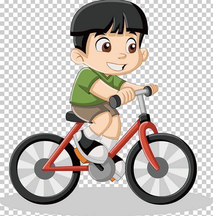 Cartoon Drawing Illustration PNG, Clipart, Bicycle, Bicycle Accessory, Bike Vector, Boy, Boy Vector Free PNG Download