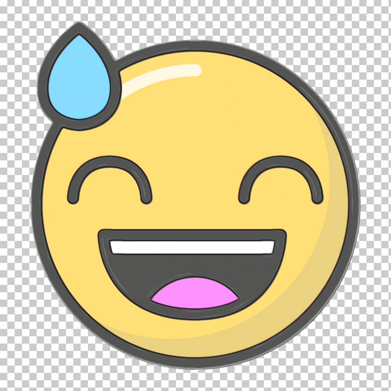 Emoticon PNG, Clipart, Emoticon, Emotion Icon, Paint, Smiley, Watercolor Free PNG Download
