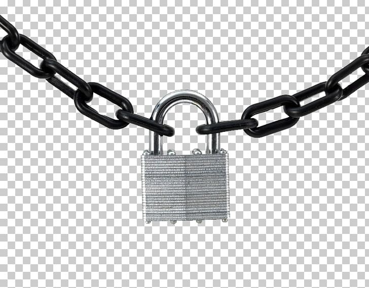 chain and lock clip art