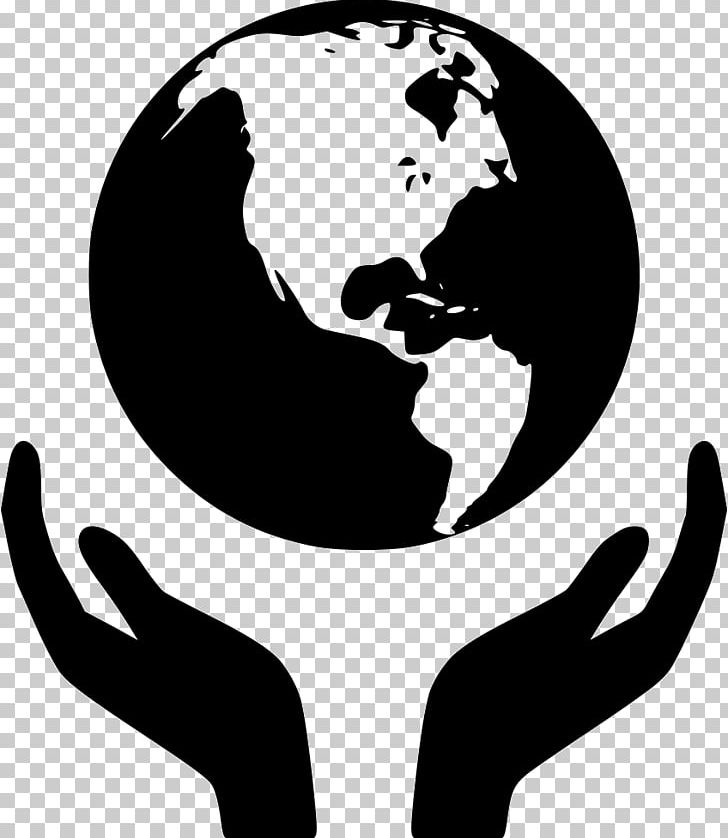 Globe Earth World Holding Hands PNG, Clipart, Ball, Black, Black And White, Circle, Computer Icons Free PNG Download