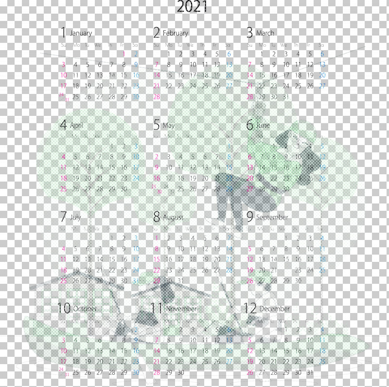 2021 Yearly Calendar Printable 2021 Yearly Calendar Template 2021 Calendar PNG, Clipart, 2021 Calendar, 2021 Yearly Calendar, Annual Calendar, Calendar Date, Calendar System Free PNG Download