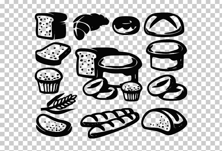 Bakery Rye Bread Loaf PNG, Clipart, Auto Part, Bakery, Black, Black And White, Black Bread Free PNG Download