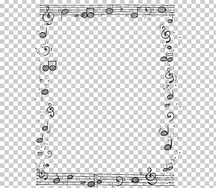Musical Note Frame Photography PNG, Clipart, Angle, Black, Black And White, Border, Border Frame Free PNG Download