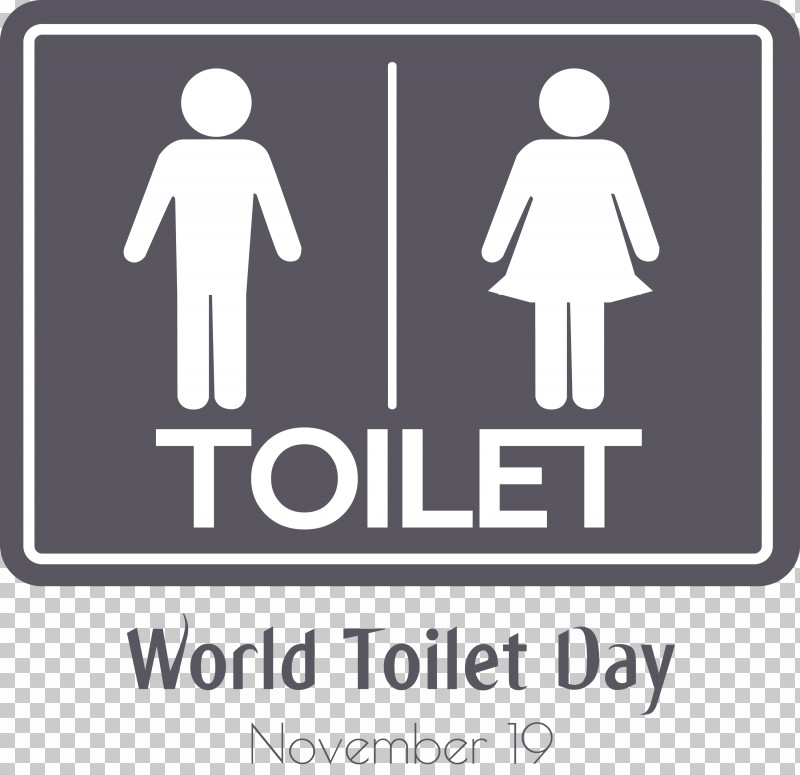 World Toilet Day Toilet Day PNG, Clipart, Area, Behavior, Human, Line, Logo Free PNG Download