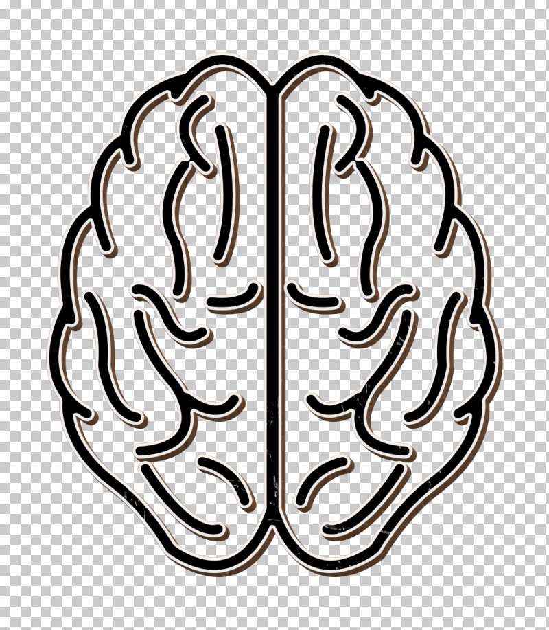 Brain Icon Medical Icon Brain Upper View Outline Icon PNG, Clipart, Body Parts Icon, Brain, Brain Icon, Development Of The Nervous System, Drawing Free PNG Download
