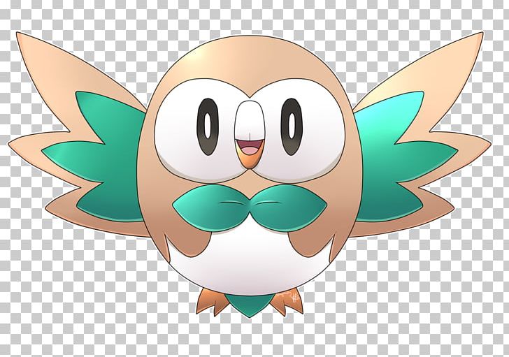 Rowlett Drawing Pokémon GO Desktop PNG, Clipart, Beak, Bird, Bird Of Prey, Cartoon, Charmeleon Free PNG Download