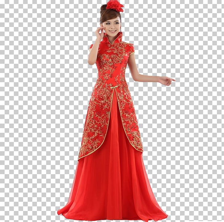 Wedding Dress Chinese Marriage Bride Cheongsam PNG, Clipart, Bride, Bridesmaid, Cheongsam, Chinese, Chinese Marriage Free PNG Download