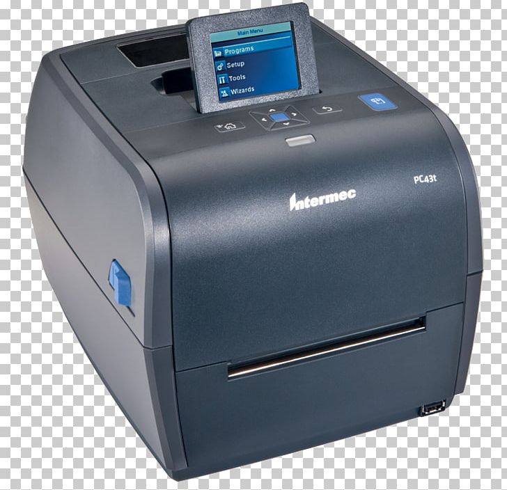 Laser Printing Printer Intermec PC43 Thermal-transfer Printing PNG, Clipart, Barcode, Electronic Device, Electronics, Inkjet Printing, Intermec Free PNG Download