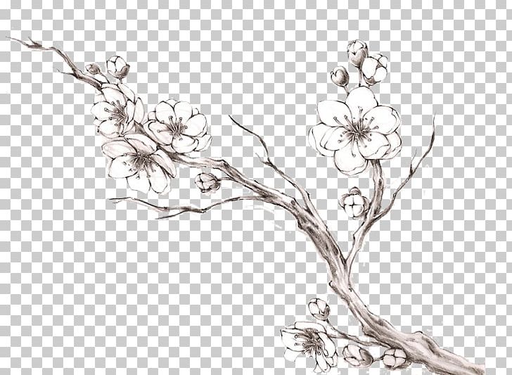 Drawing Jewellery Twig Line Art PNG, Clipart, Black And White, Body Jewellery, Body Jewelry, Branch, Drawing Free PNG Download