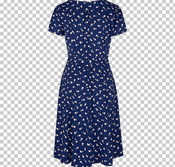 Dress Clothing T-shirt Polka Dot Sleeve PNG, Clipart, Aline, Blue, Clothing, Cobalt Blue, Cocktail Dress Free PNG Download