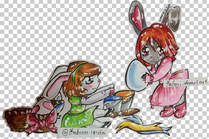 Easter Bunny Horse Fiction Cartoon PNG, Clipart, Animals, Anime, Art, Cartoon, Easter Free PNG Download