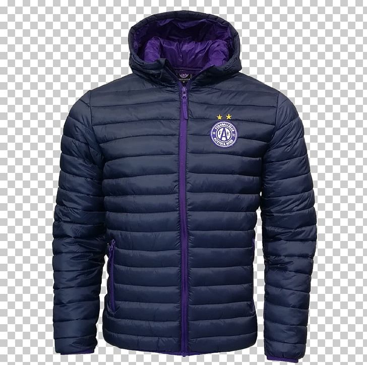 Hoodie Peak Performance Frostdown Hooded Down Jacket Polar Fleece Coat PNG, Clipart, Clothing, Coat, Cobalt Blue, Down Feather, Electric Blue Free PNG Download