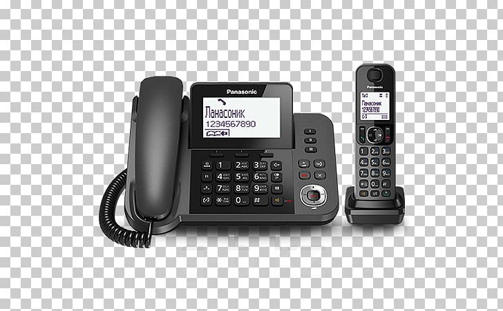 Cordless Telephone Digital Enhanced Cordless Telecommunications Panasonic KX-TGF310EX PNG, Clipart,  Free PNG Download