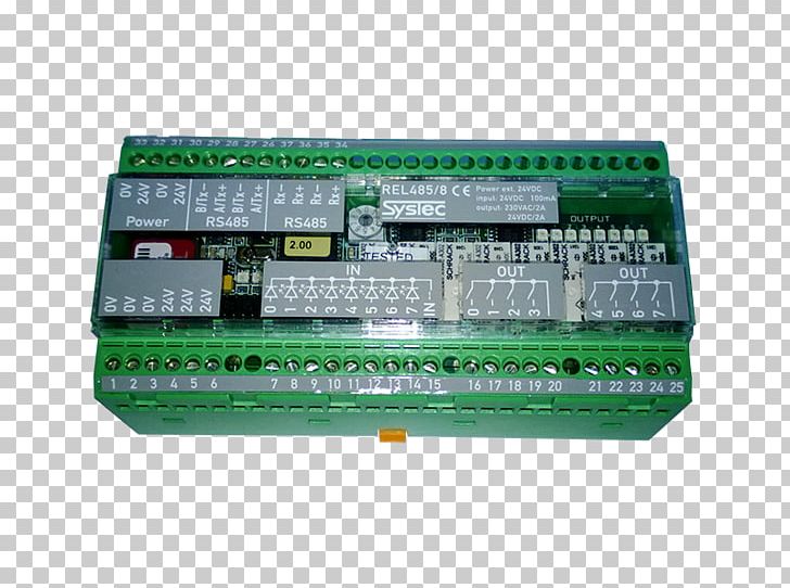 Microcontroller Relay Network Cards & Adapters Programmable Logic Controllers Electronic Circuit PNG, Clipart, Capacitor, Circuit Component, Circuit Prototyping, Computer Network, Controller Free PNG Download