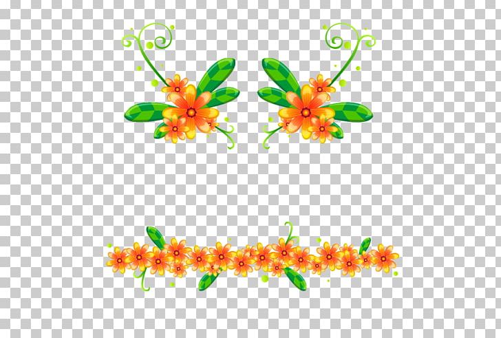 Orange Flower PNG, Clipart, Abstract Lines, Designer, Dividing, Dividing Line, Download Free PNG Download