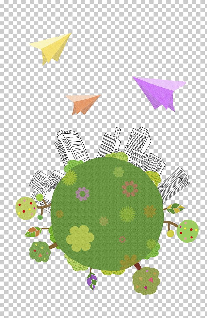 Drawing Illustration PNG, Clipart, Background Green, Child, Circle, City, Colour Free PNG Download