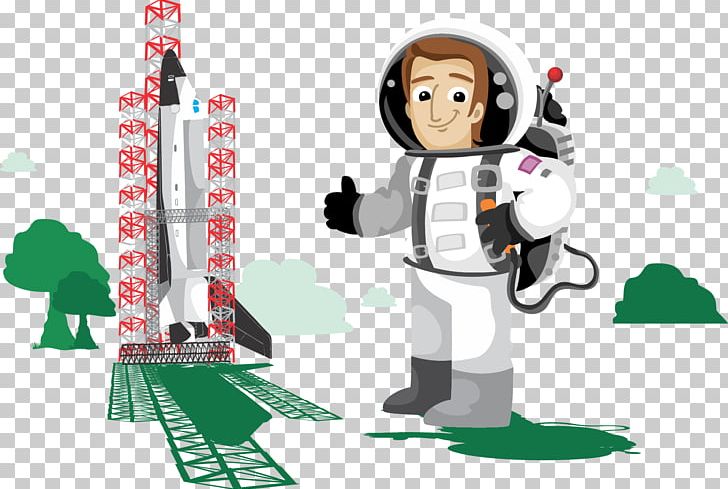 Astronaut Cartoon Illustration PNG, Clipart, Astronaut, Cartoon, Cartoon Rocket, Download, Euclidean Vector Free PNG Download