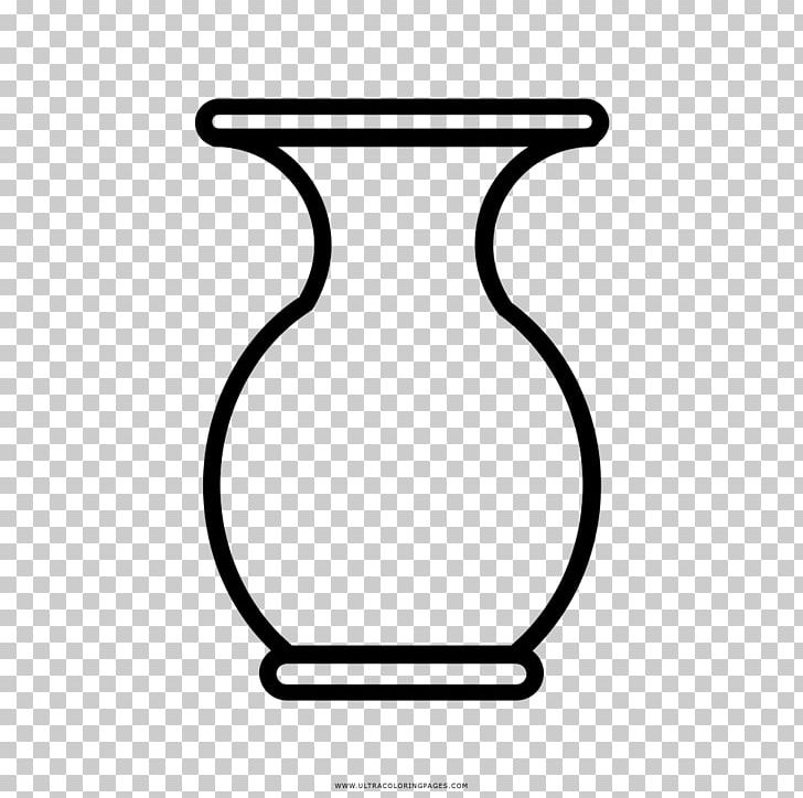 Coloring Book Drawing Vase Black And White PNG, Clipart, Angle, Black And White, Book, Color, Coloring Book Free PNG Download