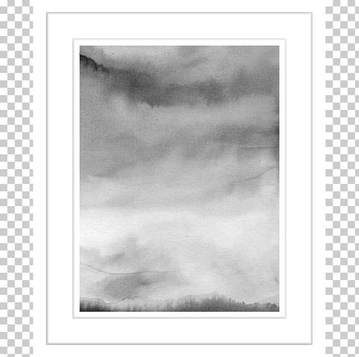 Frames Sky White Watercolor Painting PNG, Clipart, Black, Black And White, Cloud, Color, Geological Phenomenon Free PNG Download