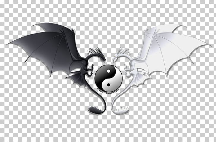 Yin And Yang Chinese Dragon Emoji PNG, Clipart, Bat, Chinese Dragon, Chinese Philosophy, Computer Wallpaper, Concept Free PNG Download