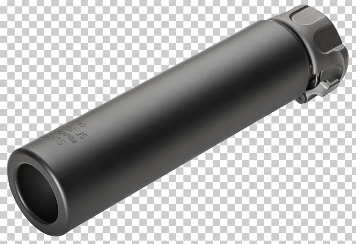 Silencer Firearm Flash Suppressor SureFire M16 Rifle PNG, Clipart, 223 Remington, 762 Mm Caliber, Ammunition, Angle, Cylinder Free PNG Download