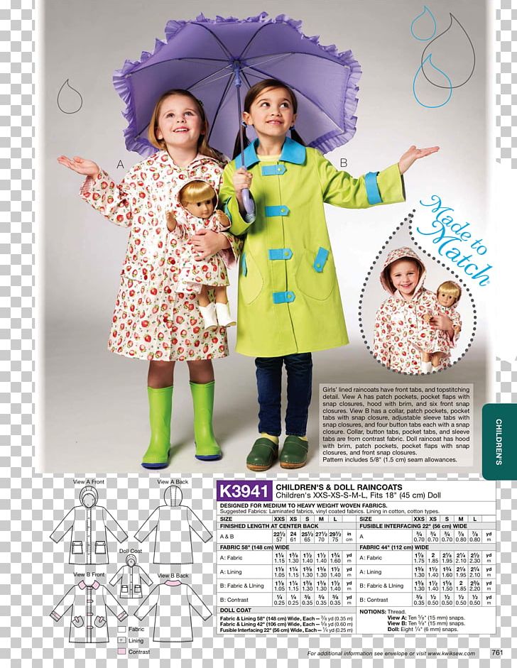 Sewing Ruffle Raincoat Outerwear Pattern PNG, Clipart, Child, Clothing, Collar, Costume, Cowherd And The Weaver Girl Free PNG Download