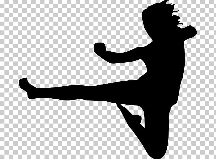 Karate Flying Kick Martial Arts PNG, Clipart, Arm, Black And White, Black Belt, Boxing, Combat Free PNG Download