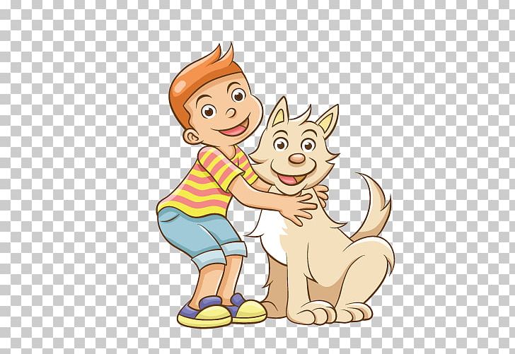 Dog Child Pet Cartoon PNG, Clipart, Boy, Boy Vector, Carnivoran ...