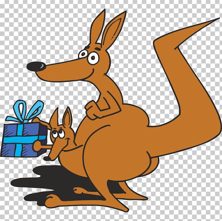 Kangaroo Macropodidae Child Wallaby Reserve PNG, Clipart, Animals, Artwork, Beak, Cartoon, Child Free PNG Download