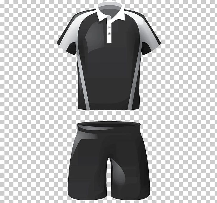 T-shirt Jersey Rugby Shirt Rugby Union PNG, Clipart, Angle, Black, Clothing, Jersey, Kit Free PNG Download