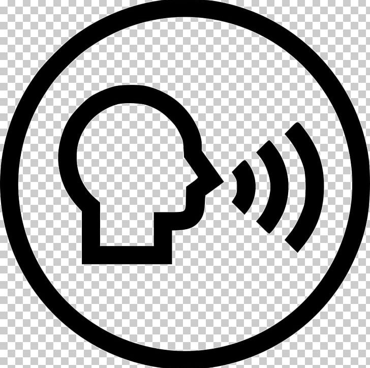 Computer Icons Speech Desktop PNG, Clipart, Area, Black And White, Brand, Cdr, Circle Free PNG Download
