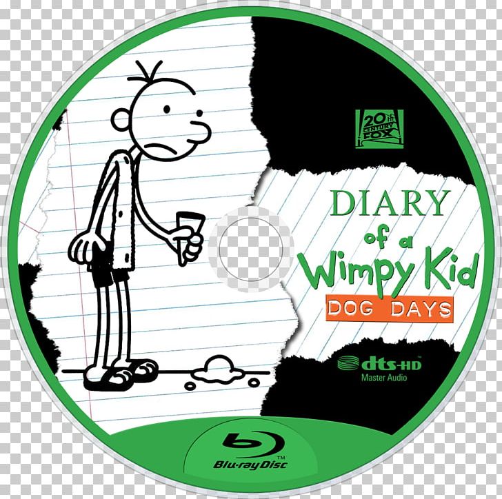 Diary Of A Wimpy Kid: Dog Days Book Film Blu-ray Disc PNG, Clipart, Area, Bluray Disc, Book, Brand, Cartoon Free PNG Download