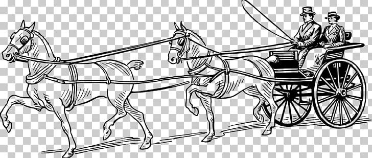 Horse And Buggy Horse-drawn Vehicle Carriage PNG, Clipart, Animals, Artwork, Black And White, Bridle, Brougham Free PNG Download