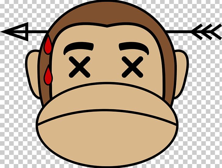 Monkey Ape PNG, Clipart, Animals, Ape, Cheek, Computer Icons, Dead Face Free PNG Download