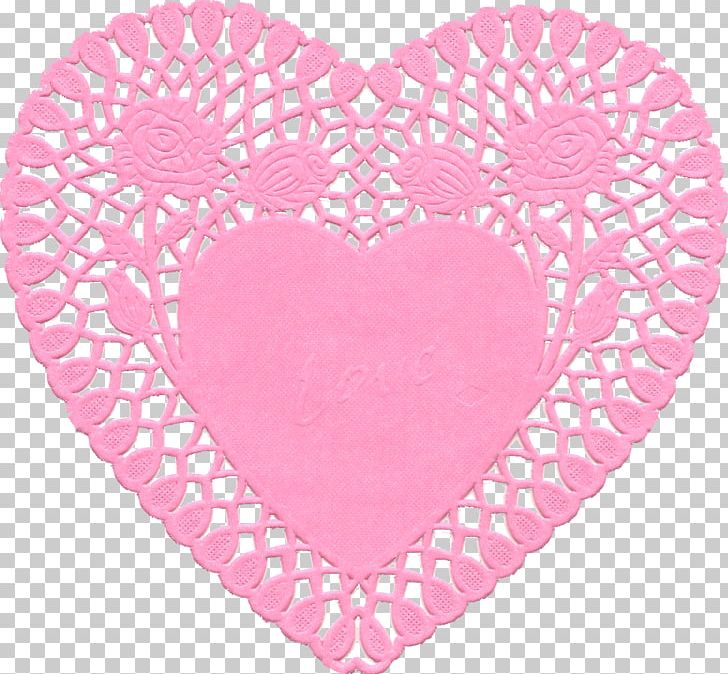 Valentine's Day Doily Craft Knitting Heart PNG, Clipart,  Free PNG Download