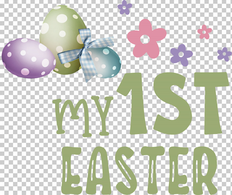 Happy Easter Day My 1st Easter PNG, Clipart, Balloon, Happy Easter Day, Lilac M, Logo, M Free PNG Download