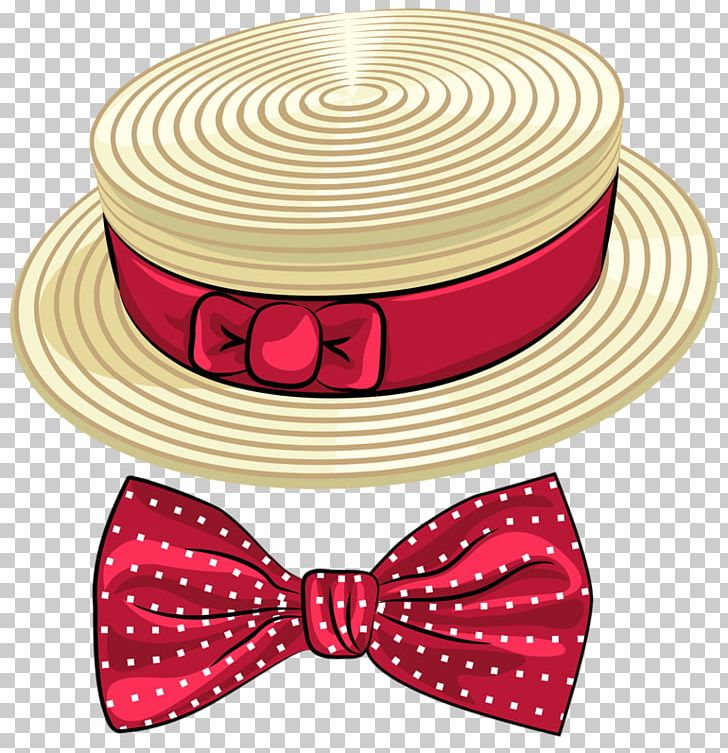 Straw Hat Bow Tie Fashion Accessory Necktie PNG, Clipart, Bow, Bowler Hat, Bow Tie, Cap, Charm Free PNG Download